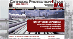 Desktop Screenshot of cathodicprotectionutah.com